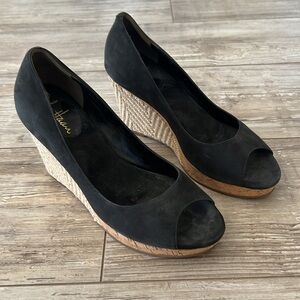 Cole Haan Delfina Open Toe Wedge Pump- Size 7